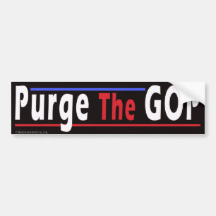 Bumpersticker "De GOP zuiveren"