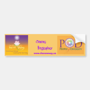 Bumpersticker - De nieuwe weg POD