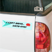 Bumpersticker Fun beperking van de campersnelheid (Op Truck)