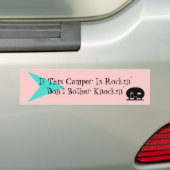 Bumpersticker Fun  Camper TT Humor (Op auto)