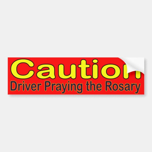 Bumpersticker Gebed (Voorkant)
