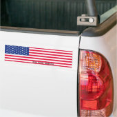 Bumpersticker - God zegene Amerika (Op Truck)