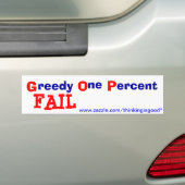 Bumpersticker - GOP - FAIL (Op auto)