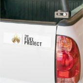 Bumpersticker (goud) (Op Truck)