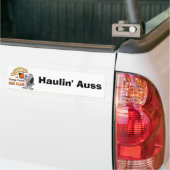 Bumpersticker: Haulin' Auss Bumpersticker (Op Truck)