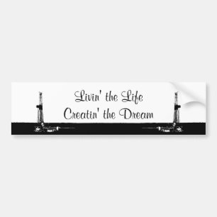 Bumpersticker "Het leven"