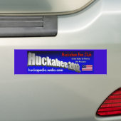 Bumpersticker Huckabee 2012 (Op auto)