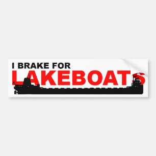 Bumpersticker: I-rem voor LAKEBOATS (Klassiek) Bumpersticker