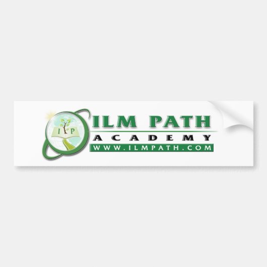 Bumpersticker - Ilm Path Academy (Voorkant)