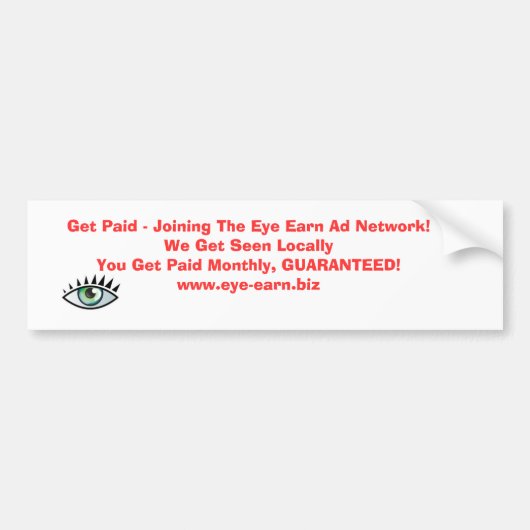 Bumpersticker Income Builder (Voorkant)