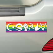 Bumpersticker invullen (Op auto)