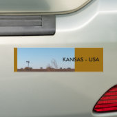 Bumpersticker/Kansas Bumpersticker (Op auto)
