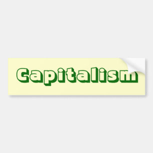 Bumpersticker kapitalisme