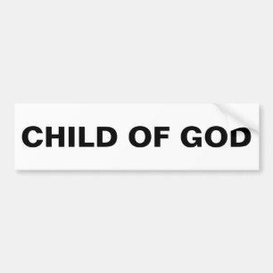 Bumpersticker "Kind van God"
