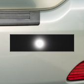 BUMPERSTICKER KOELE ECO STIJL (Op auto)