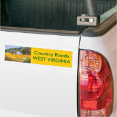 Bumpersticker landwegen (Op Truck)