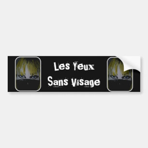 Bumpersticker "Les Yeux Sans Visage"