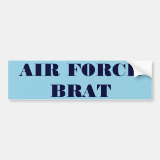 Bumpersticker luchtmacht Brat