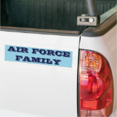 Bumpersticker Luchtmachtfamilie (Op Truck)