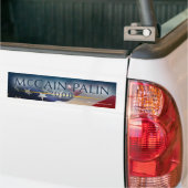 Bumpersticker McCain Palin 2008 (Op Truck)