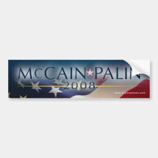 Bumpersticker McCain Palin 2008