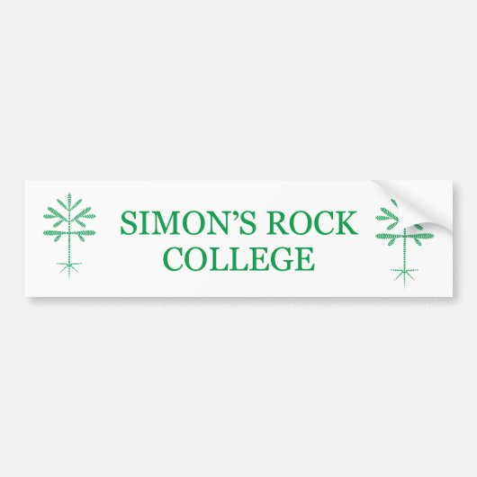 Bumpersticker met Green SRC & Sapling (Voorkant)