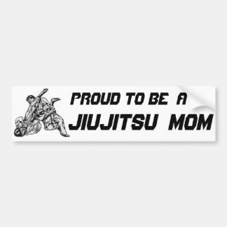 Bumpersticker met Proud om een jiujitsu-moeder te 
