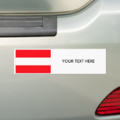 Bumpersticker OOSTENRIJK (Op auto)