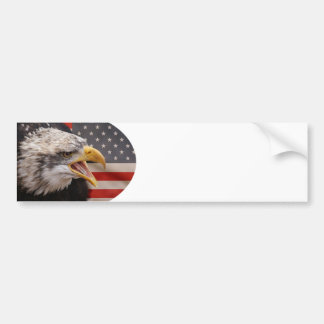 Bumpersticker patriottisch Afbeelding Eagle