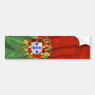 Bumpersticker Portugese vlag