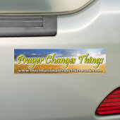 Bumpersticker "Prayer Veranderingen" (Op auto)