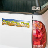 Bumpersticker "Prayer Veranderingen" (Op Truck)