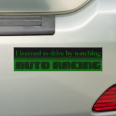 Bumpersticker privélessen (Op auto)