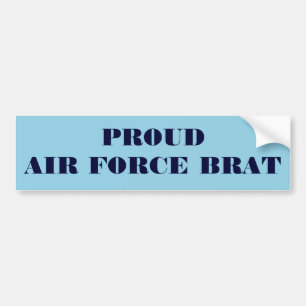 Bumpersticker Proud Air Force Brat