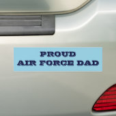 Bumpersticker Proud Air Force Pa (Op auto)