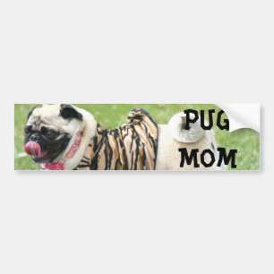 Bumpersticker Pug Ma