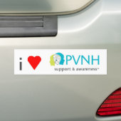 Bumpersticker - PVNH-ondersteuning en -bewustzijn (Op auto)