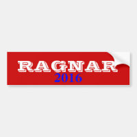 Bumpersticker Ragnar 2016