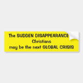 Bumpersticker Rapture (Voorkant)