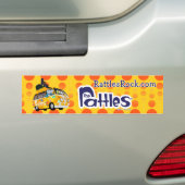 Bumpersticker "Rattles Rock" (Op auto)