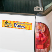 Bumpersticker "Rattles Rock" (Op Truck)
