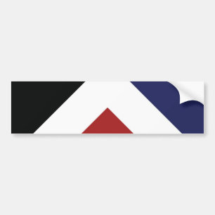 Bumpersticker rode piek