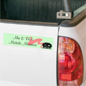Bumpersticker  RV-travelaanhangwagen (Op Truck)