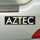 Bumpersticker Sjabloon Auto Bumpersticker (Op auto)