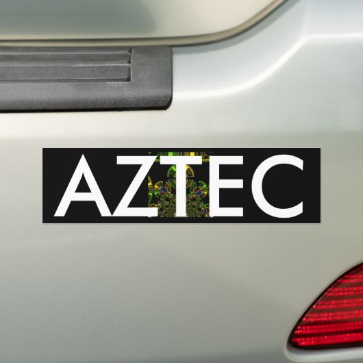 Bumpersticker Sjabloon Auto Bumpersticker (Op auto)