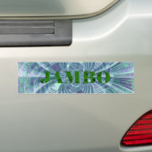 Bumpersticker Sjabloon Auto Bumpersticker (Op auto)