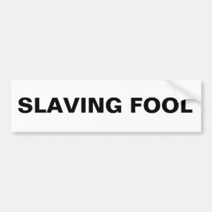 Bumpersticker-slavewol Bumpersticker