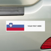 Bumpersticker SLOVENIË (Op auto)