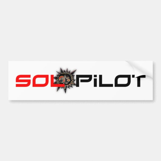 Bumpersticker Sol Pilot (Voorkant)