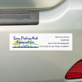 Bumpersticker - SPAA-Logo en locatie (Op auto)